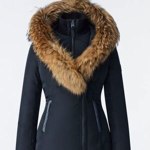 Mackage Kay Down Coat with Fur Collar - size M